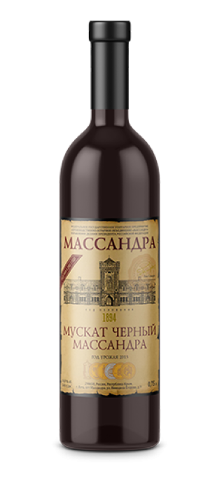 Десертное сладкое красное вино. 
Выдержано в дубовой таре не менее двух лет.

Вырабатывается только предприятиями объединения „Массандра" из винограда сорта Мускат черный.

Вино красивого гранатового цвета.

Букет вина яркий, десертного типа с шоколадно-кофейными тонами.

Вкус достаточно полный, мягкий, гармоничный, с приятным послевкусием кофе и шоколада.

На международных конкурсах награждено 4-мя золотыми, одной серебряной медалями и кубком „Гран-при".

Вино вырабатывается с 1913 года.

Спирт 16,0 % об.,

Сахар 16,0 % мас.