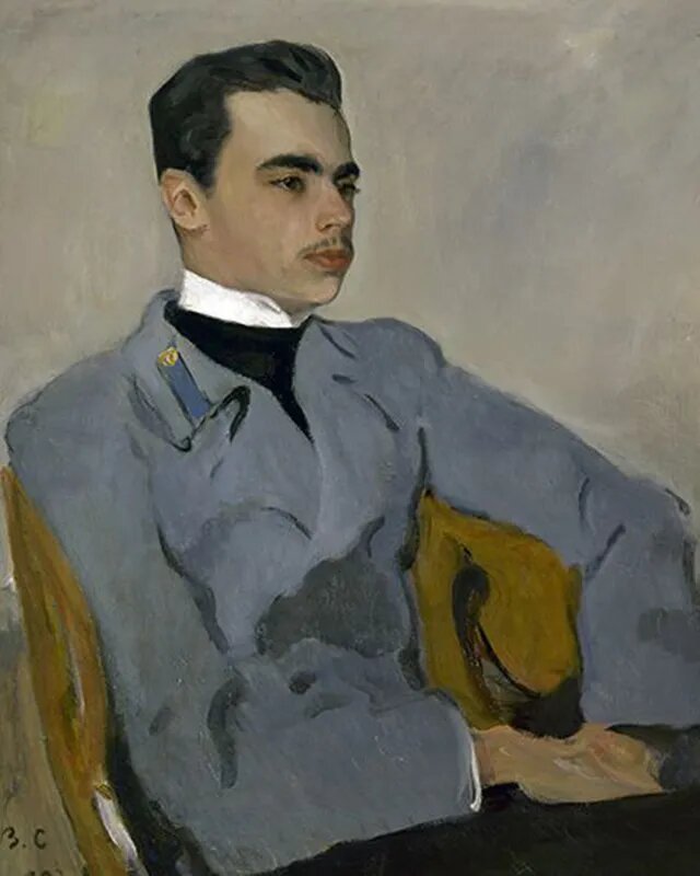 ВАЛЕНТИН СЕРОВ. ПОРТРЕТ НИКОЛАЯ ФЕЛИКСОВИЧА СУМАРОКОВА-ЭЛЬСТОНА (ФРАГМЕНТ). 1903. ГОСУДАРСТВЕННЫЙ РУССКИЙ МУЗЕЙ, САНКТ-ПЕТЕРБУРГ