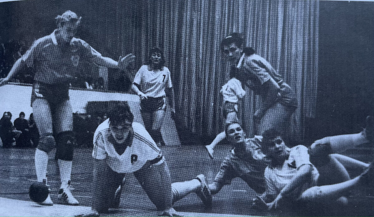 Бой за золото чемпионата СССР. «Ростсельмаш» — «Спартак» (Киев). Дворец спорта, Ростов-на-Дону, 1990