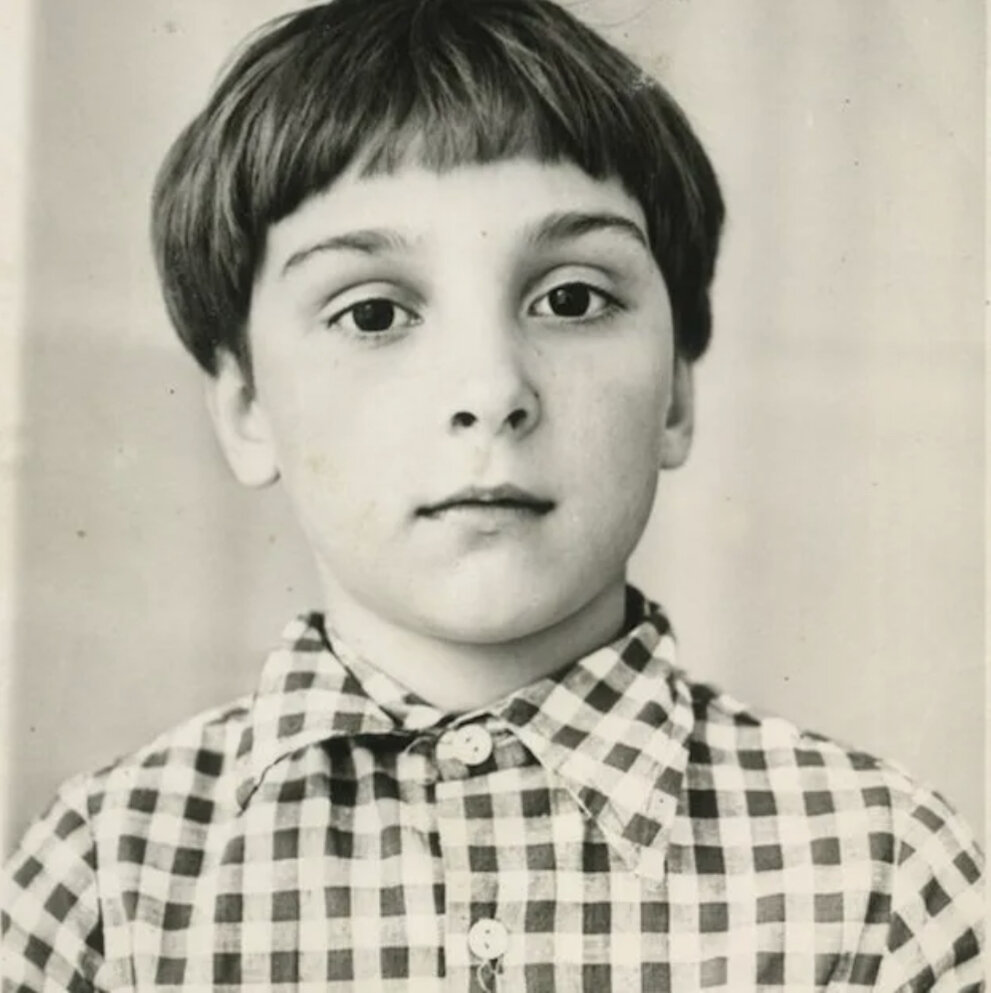 Михаил Горшенёв в детстве 