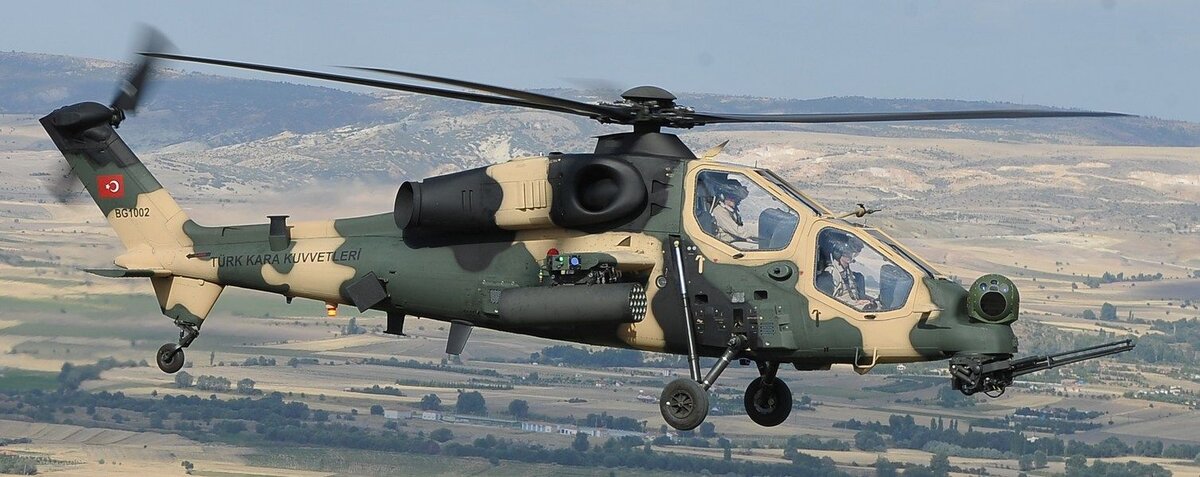 Вертолёт Т-129.  фото: картинки  яндекса.