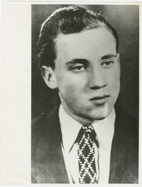Владимир Высоцкий – студент школы-студии МХАТ. Неизвестный автор, 31 января 1956 - 31 декабря 1960 года, г. Москва, МАММ/МДФ.