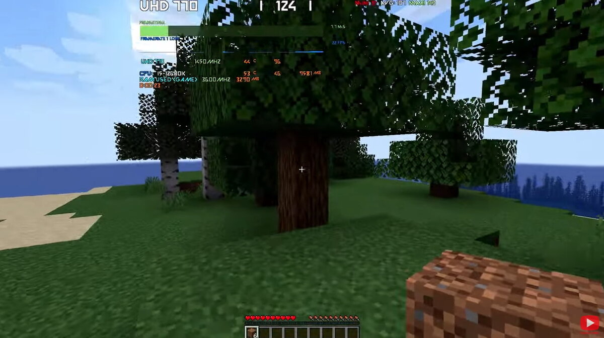 Minecraft  Intel UHD 770