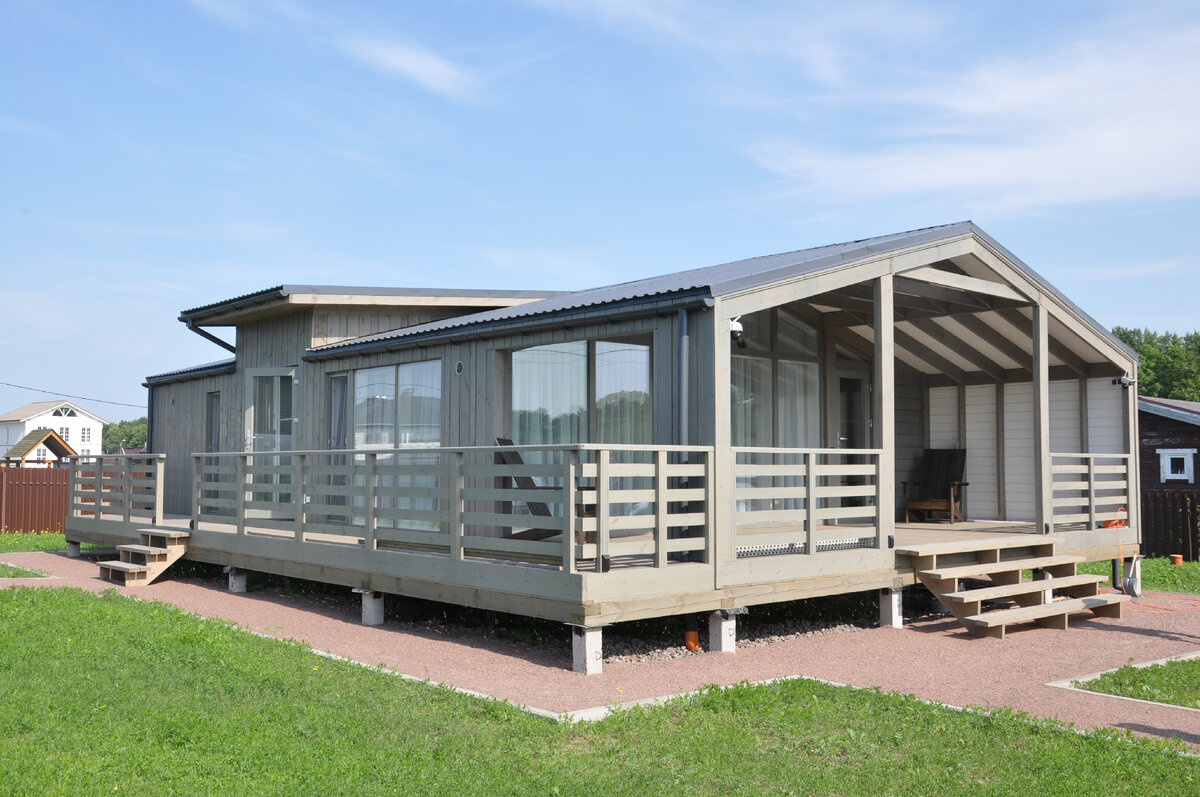 Дом 65 кв.м+43 кв.м террасы.