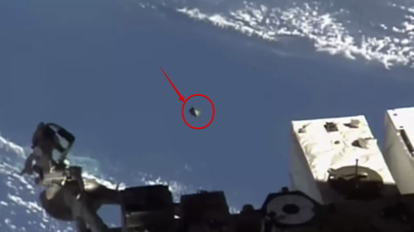    Кадр, сделанный в 2022 году камерами на МКС. Видео смотрите ниже