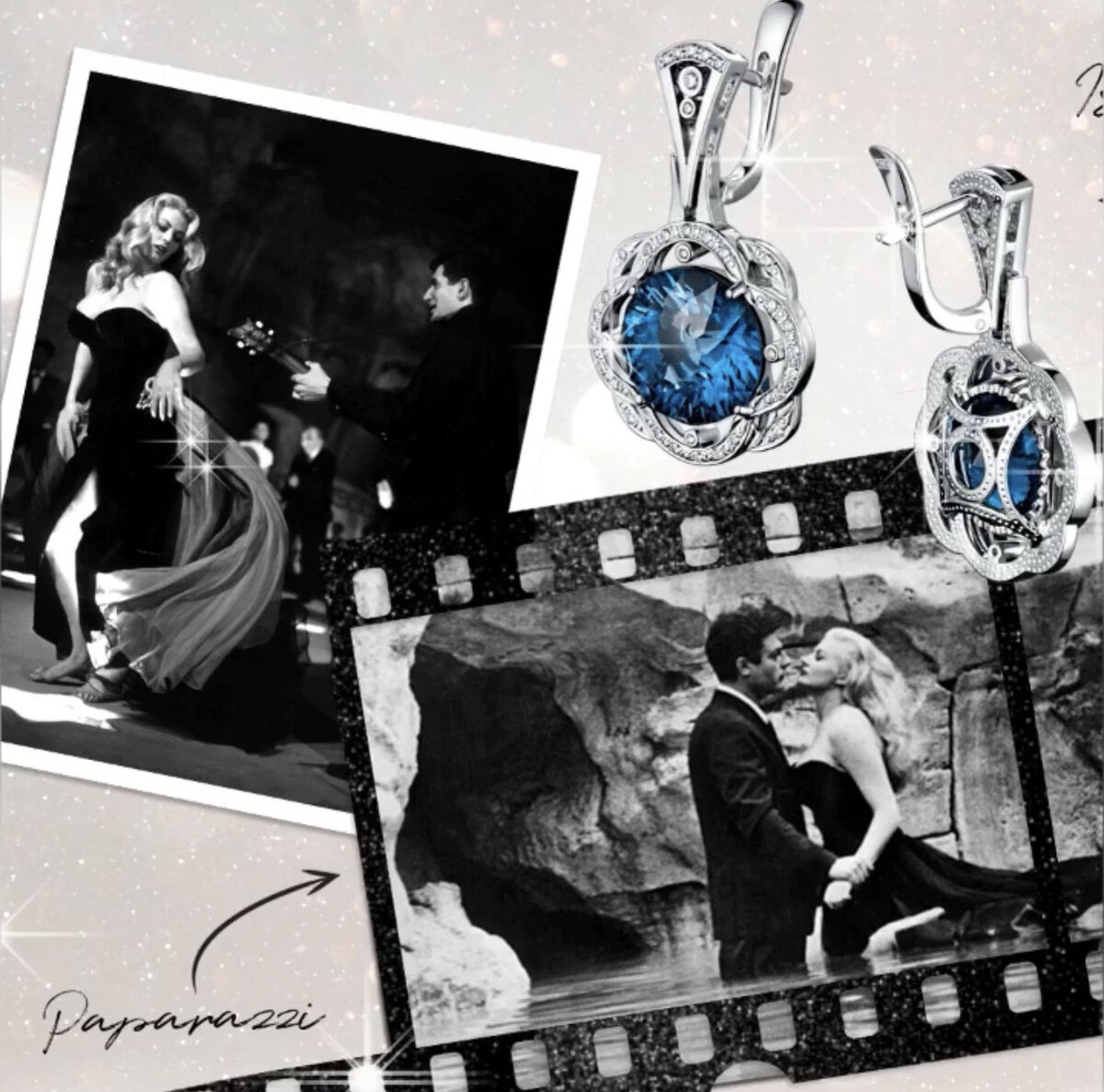 Кадры из фильмы "Сладкая жизнь", фото взято из открытых источников.