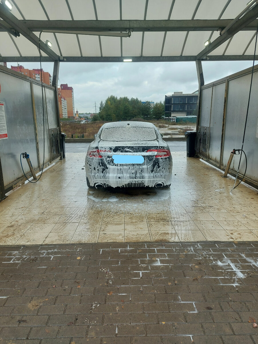 Помывка после трехнедельного ремонта)