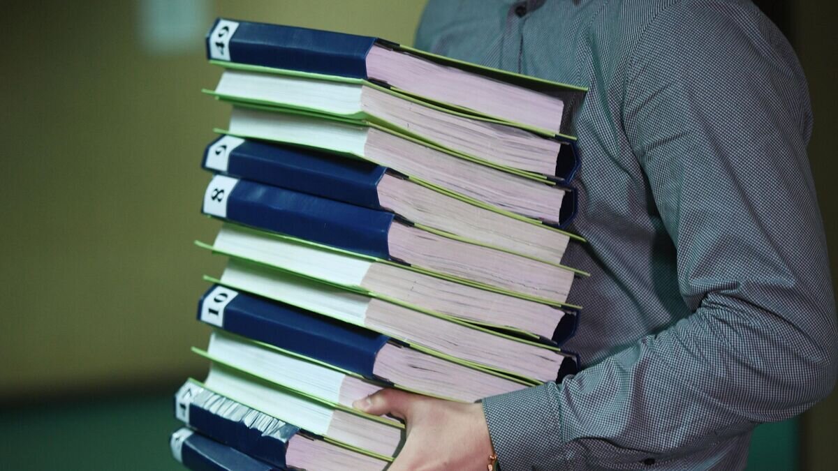    Тома уголовного дела© РИА Новости / Григорий Сысоев