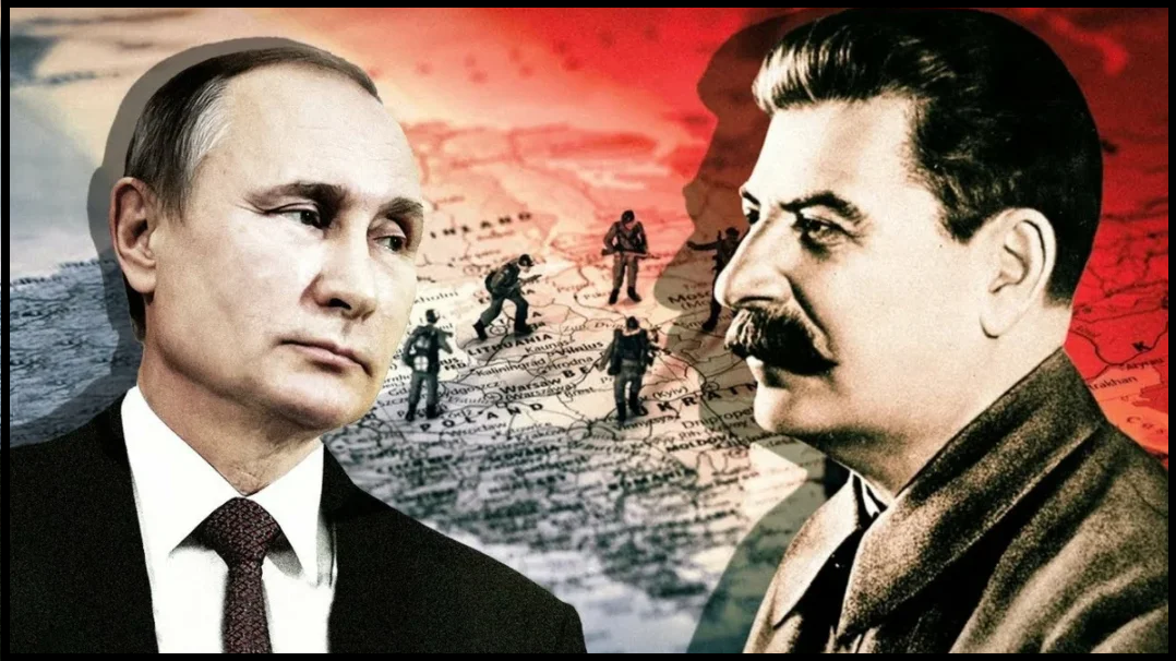 На мой взгляд сравнивать Путина со Сталиным не корректно, ибо масштаб личности несоизмерим (изображение взято из открытых источников)