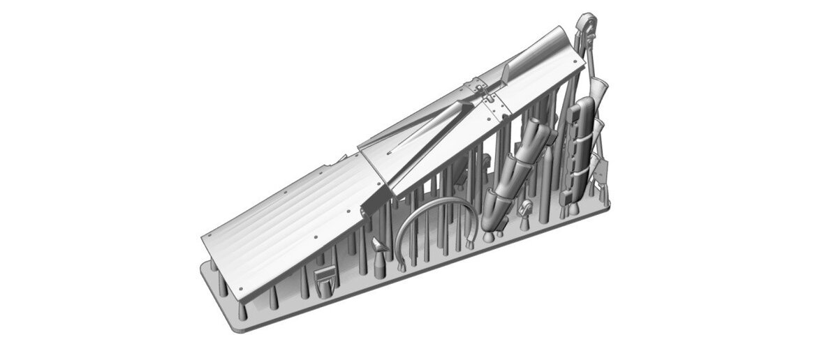 3D рендеры смоляных деталей(фото с сайта: www.armahobby.com)