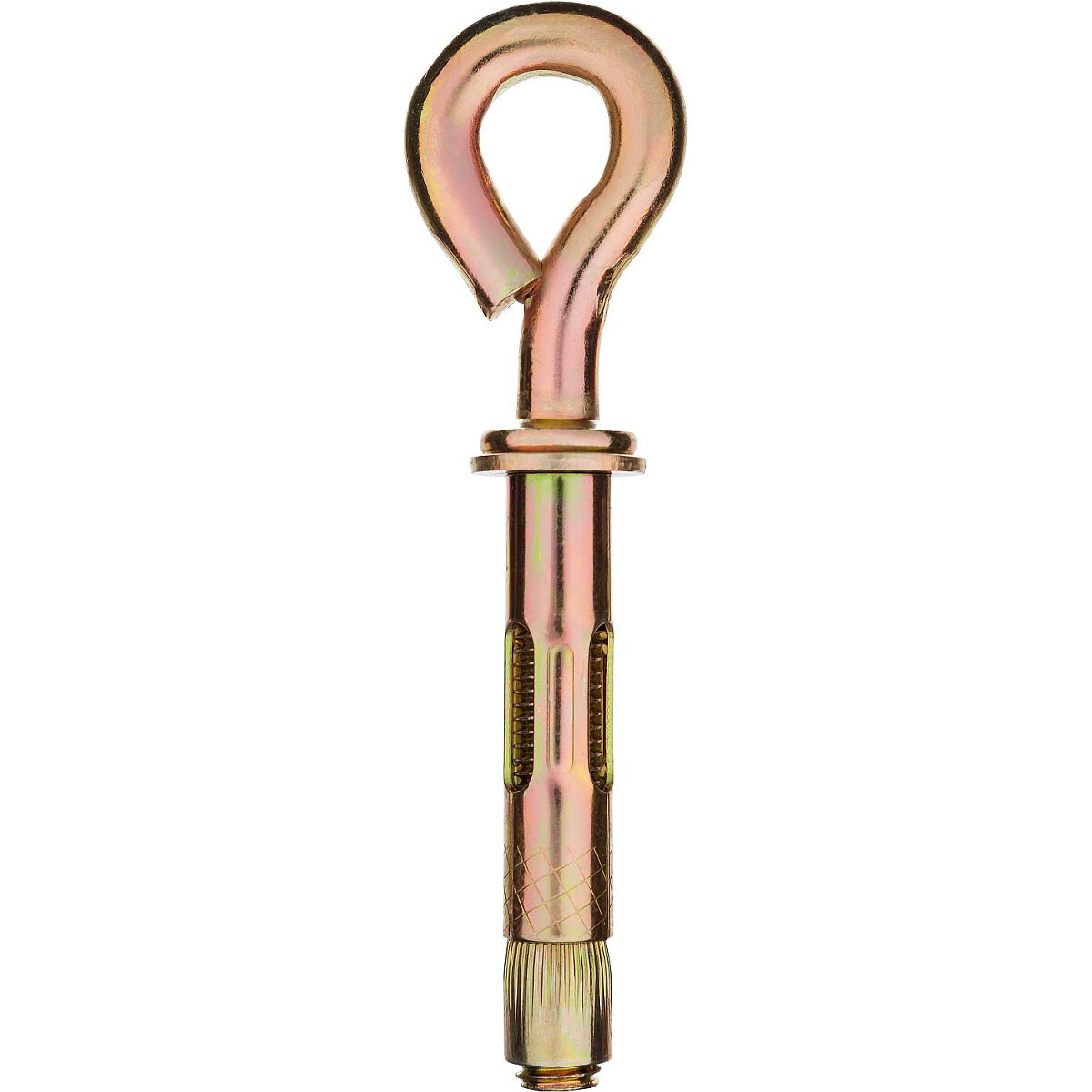 Технические характеристики и несущая способность анкерного болта с гайкой определяются особенностями его конструкции, основным элементом которой является шпилька. На верхнюю резьбовую часть шпильки накручивается гайка, а ее нижняя часть имеет форму конуса.