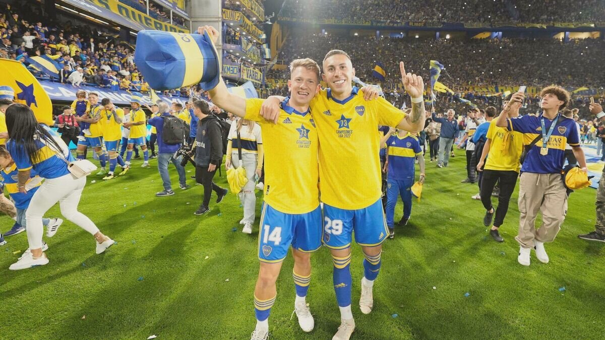    Футболисты "Бока Хуниорс"© Фото : Twitter "Бока Хуниорс"