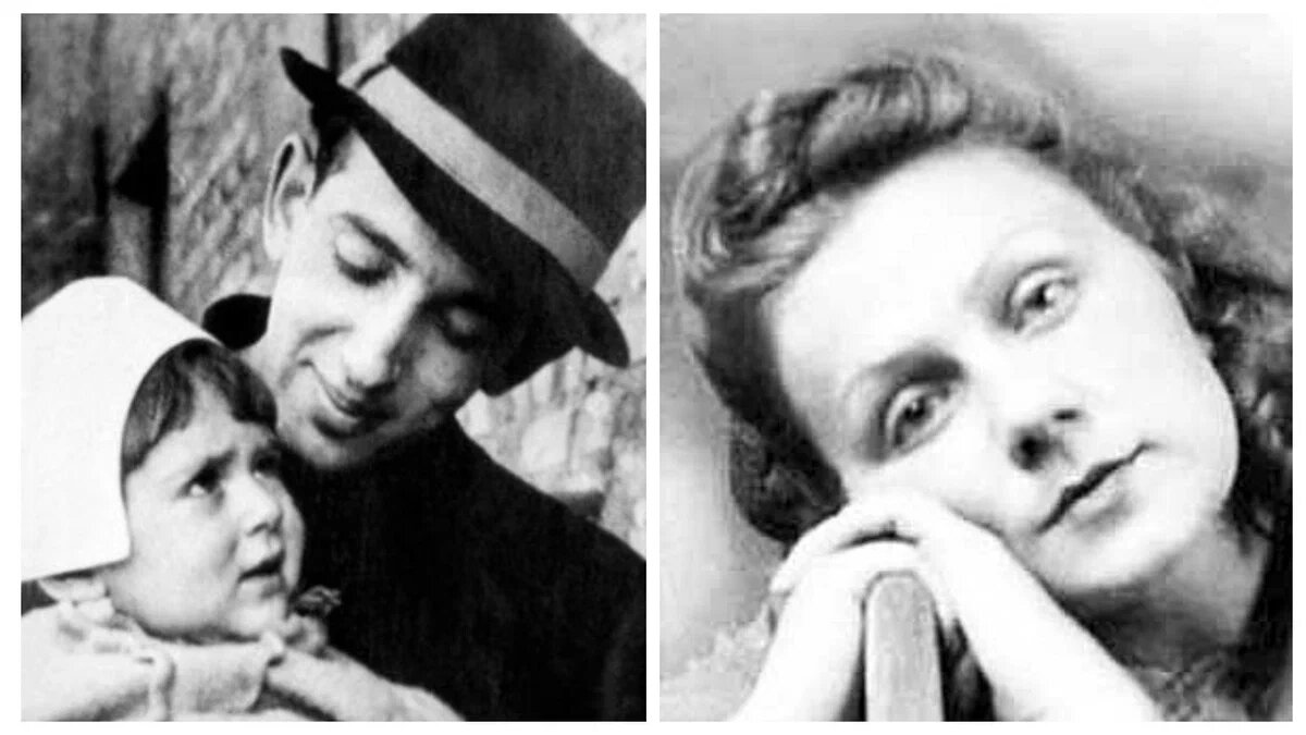 Александр  Галич  с  дочерью Алёной и его первая жена, мама Алены,  Валентина https://ria.ru/20131019/970771172.html