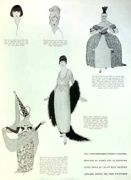 Страница из Vogue, 1910-е годы.