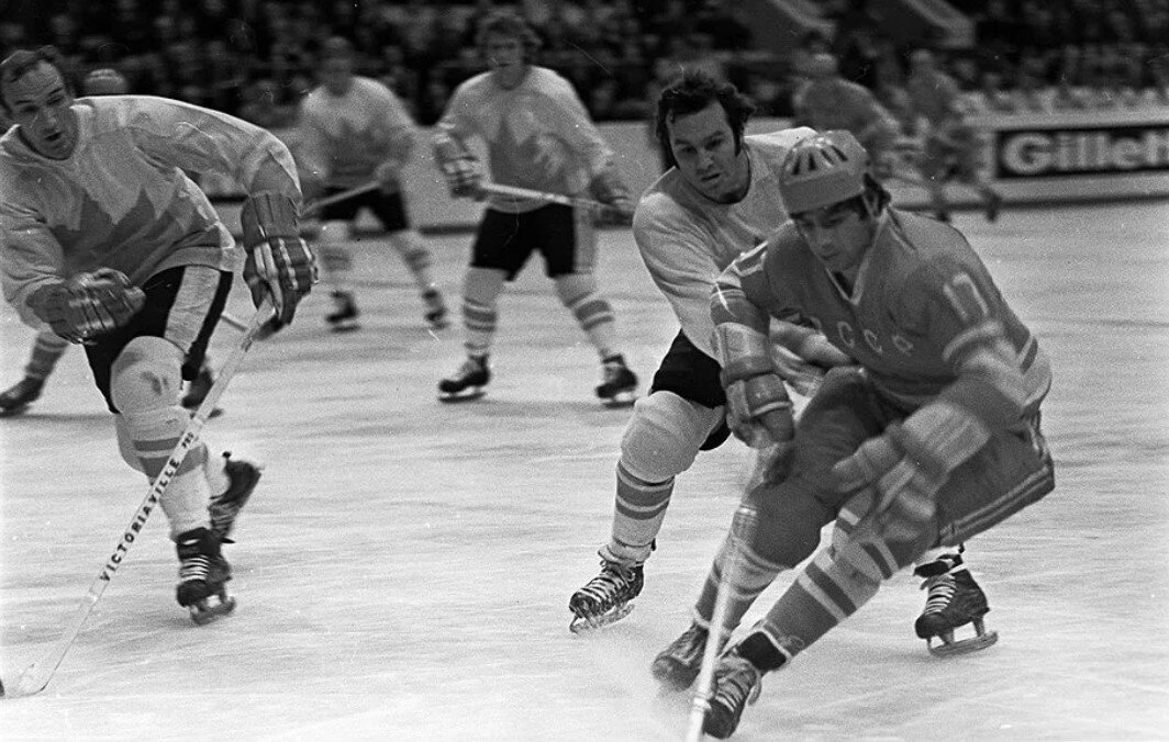 Валерий Харламов матч с Канадой 1972