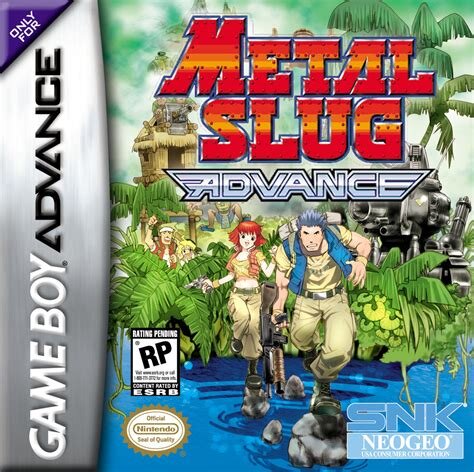 Обложка Metal Slug для Game Boy advance 