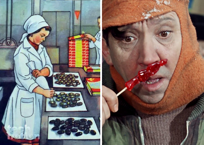 Вкусняшки из СССР варёный сахар и ещё 7 вкусняшек которыми можно удивить сегодняшних детей / Изображение дзен-канал technotion