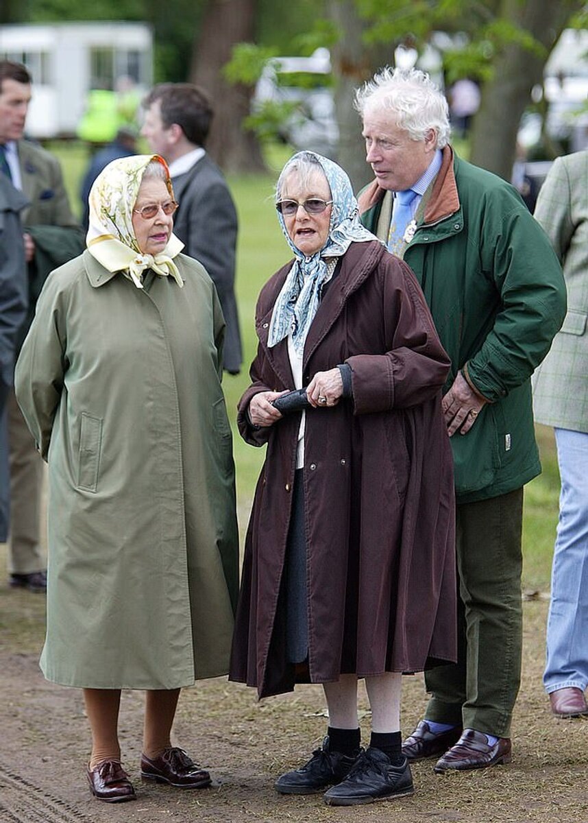    Леди Анна и королева Елизавета II Фото: Daily Mail