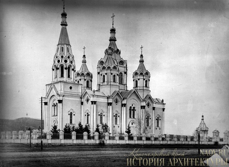 Богородице-Рождественский собор в Красноярске. Фотография с сайта naov.ru