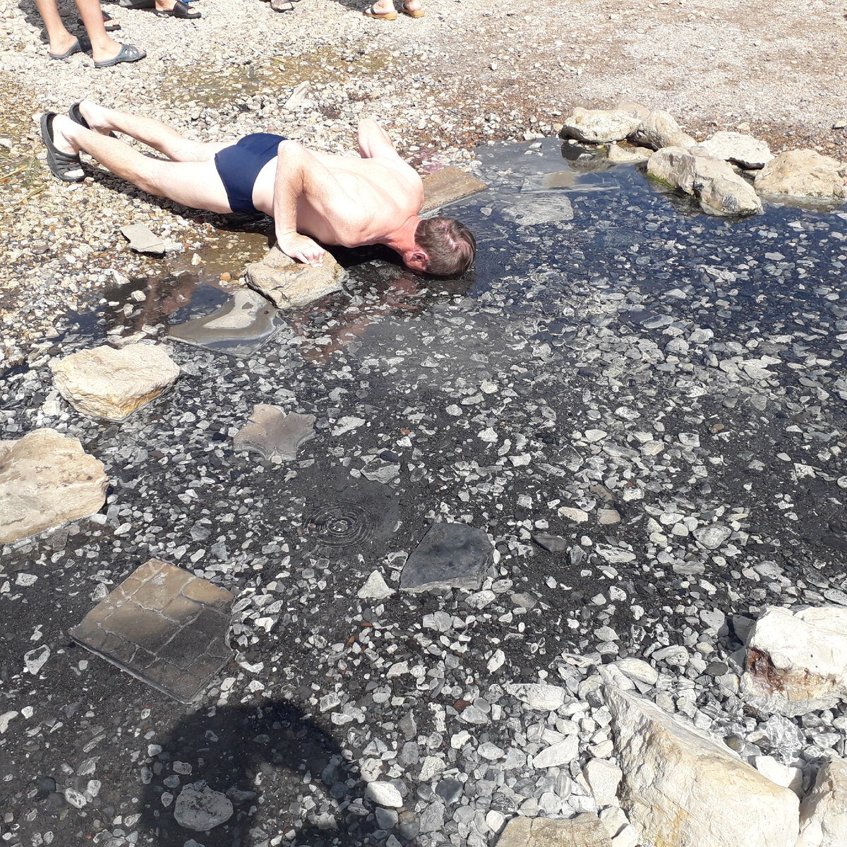 Так называемая глазная ванна в Красноусольске. Фото автора.