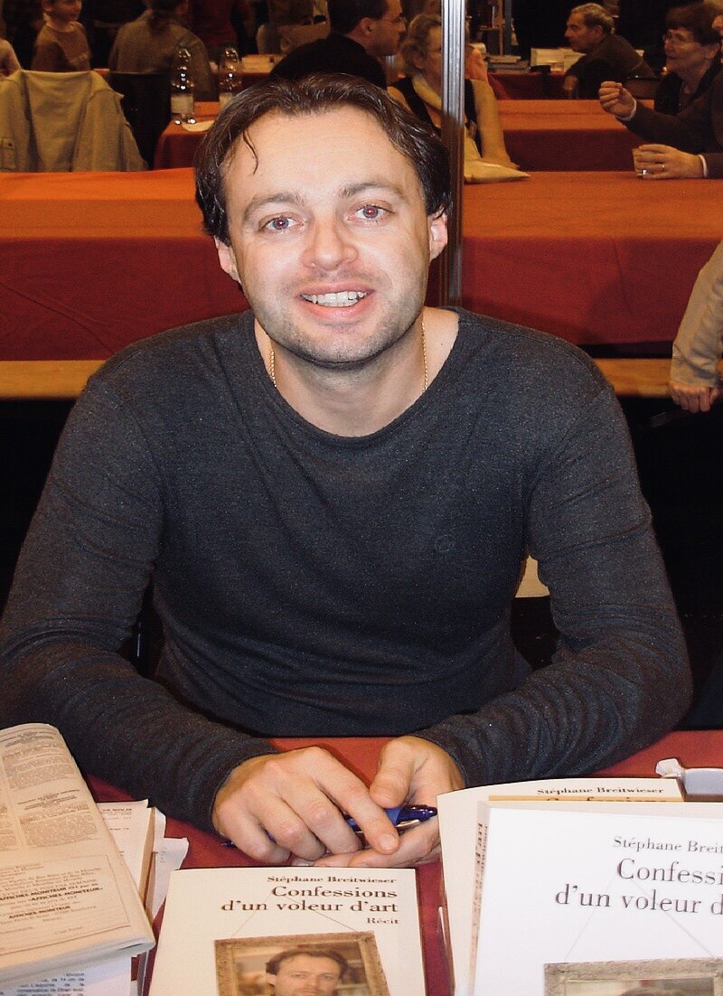 Стефан Брайтвизер во время презентации своей книги (2006 год)