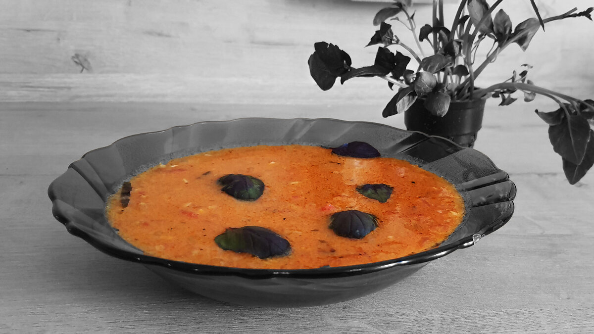 Томатный суп 