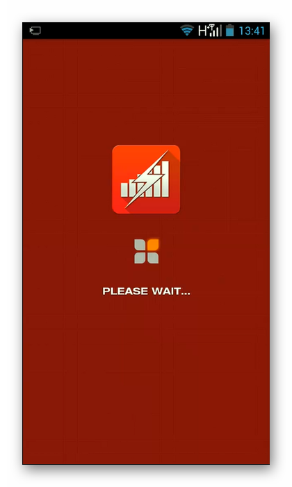 Запускаем Internet Booster & Optimizer и ждем, когда оно загрузится.