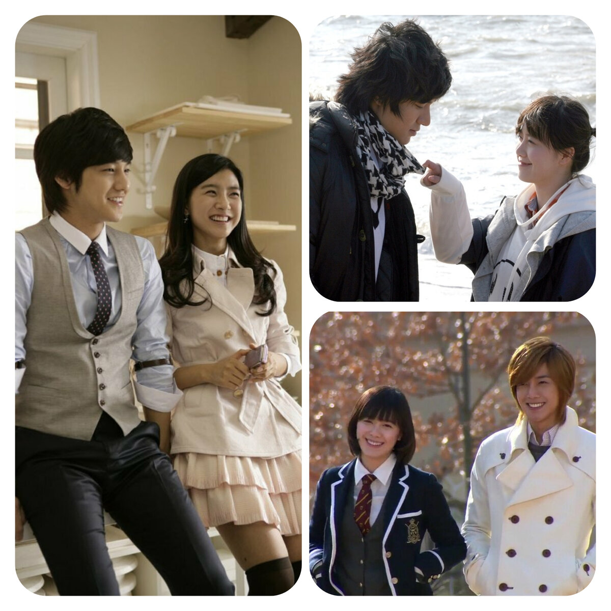 Кадры из дорамы "Мальчики краше цветов"