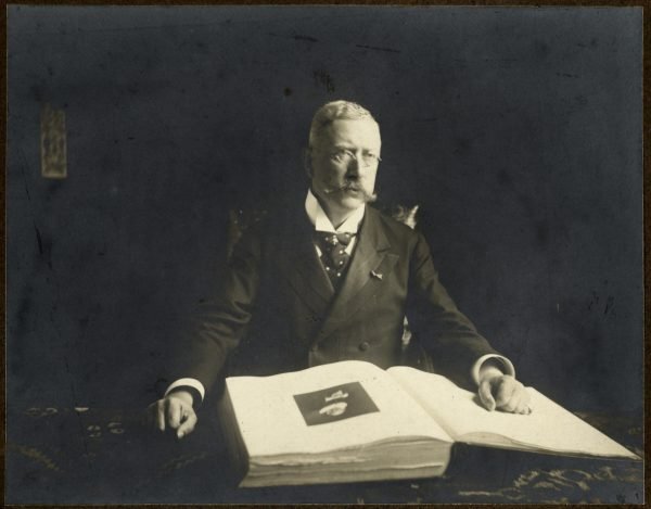 Абрахам Брёдиус. Фото 1905 года. 