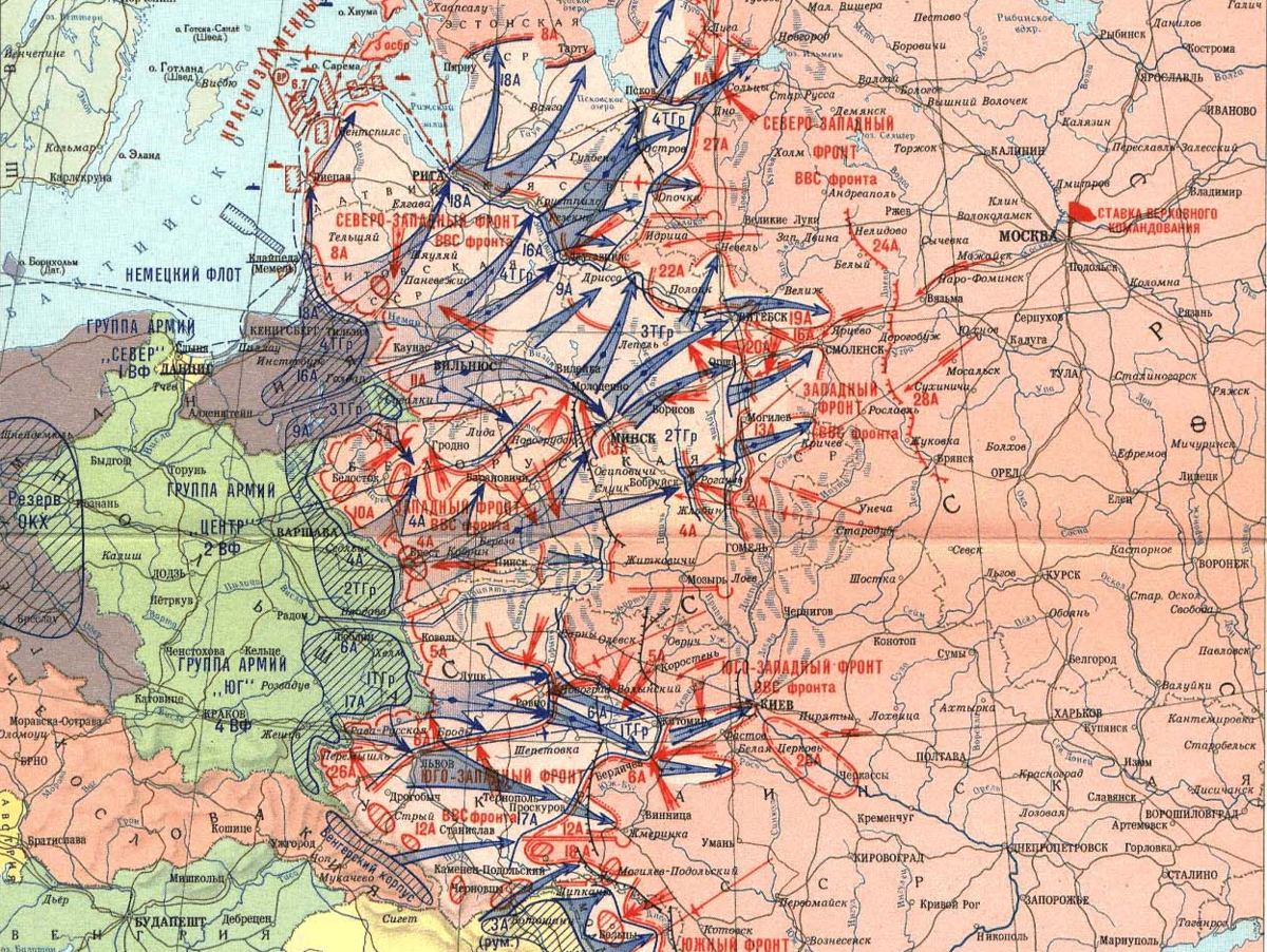 Карта боев. Военная карта. Карта войны. Карта военных действий 1941. Приграничное сражение 1941 карта