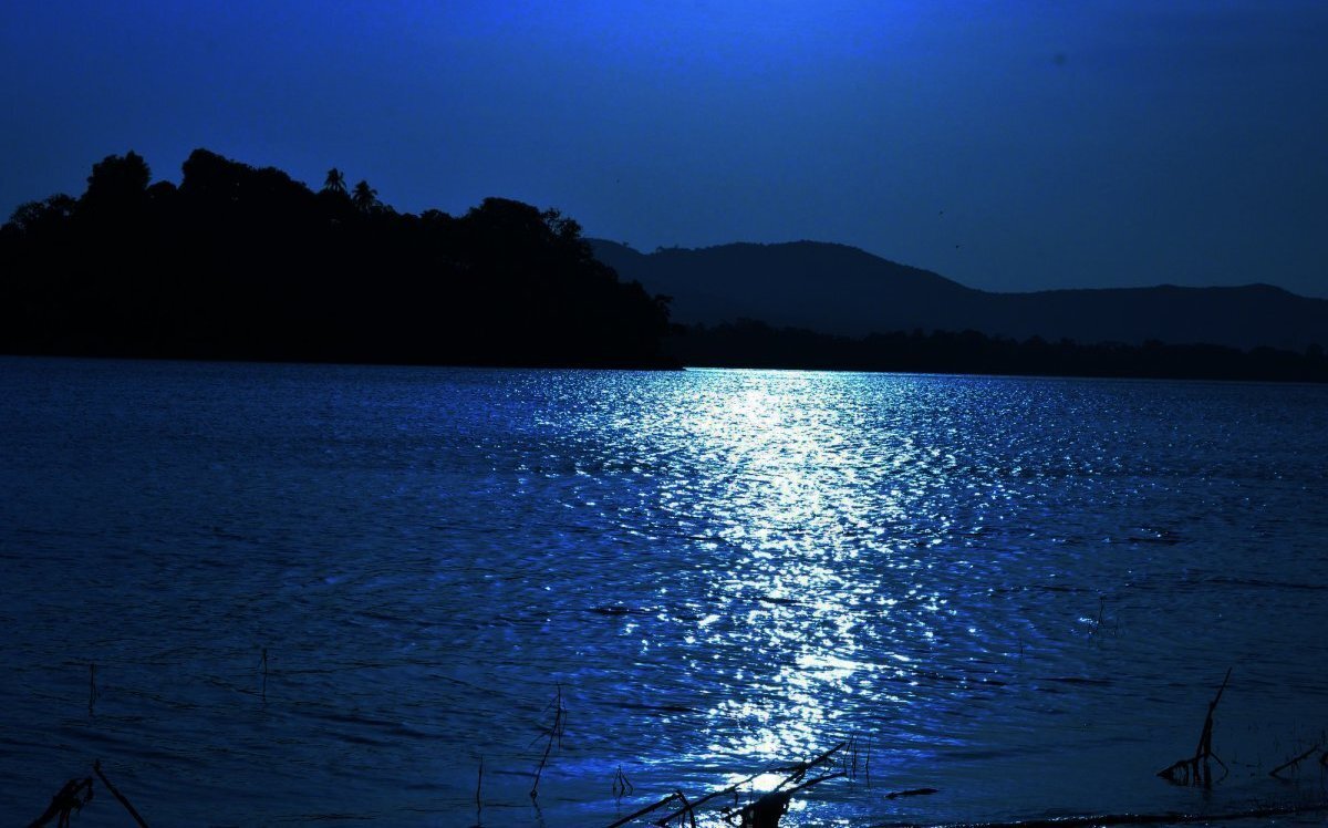 Night lake. Река ночью. Озеро ночью. Берег озера ночью. Ночь на берегу реки.