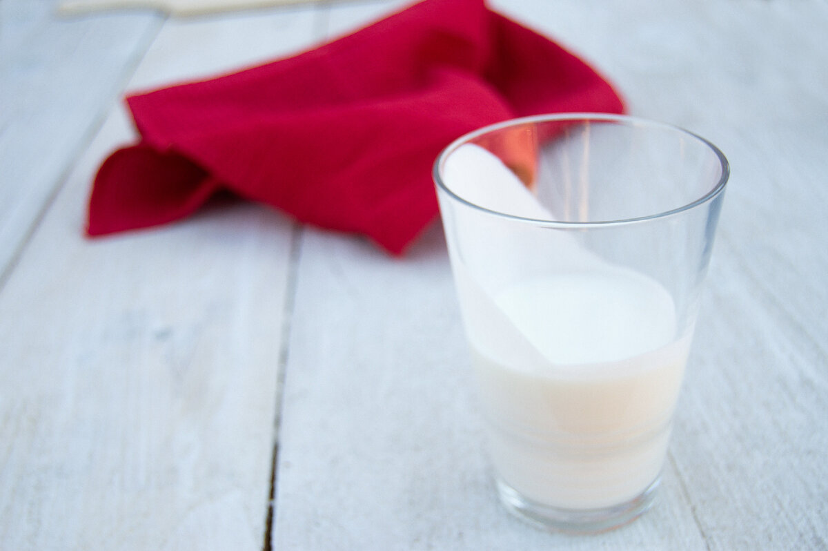 Стакан кефира.