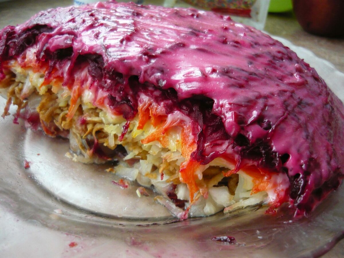 Как моя моя бабушка готовит селедку под шубой: любимый салат как в детстве! (делюсь рецептом)