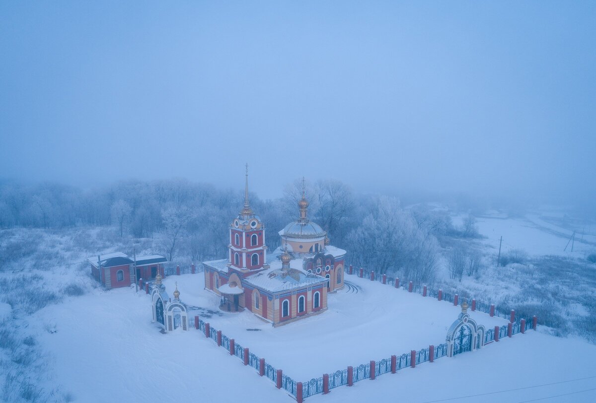 Храм Сергия Радонежского Куликово поле внутри