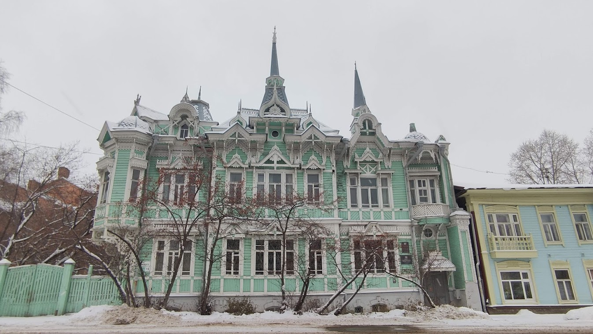 Красивейший дом Томска на улице Белинского
