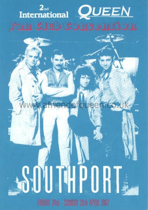 Пригласительный на собрание фанатов Queen за 1987 год. Королевская вечеринка года. http://www.afriendofqueen.co.uk/convention_forms.htm