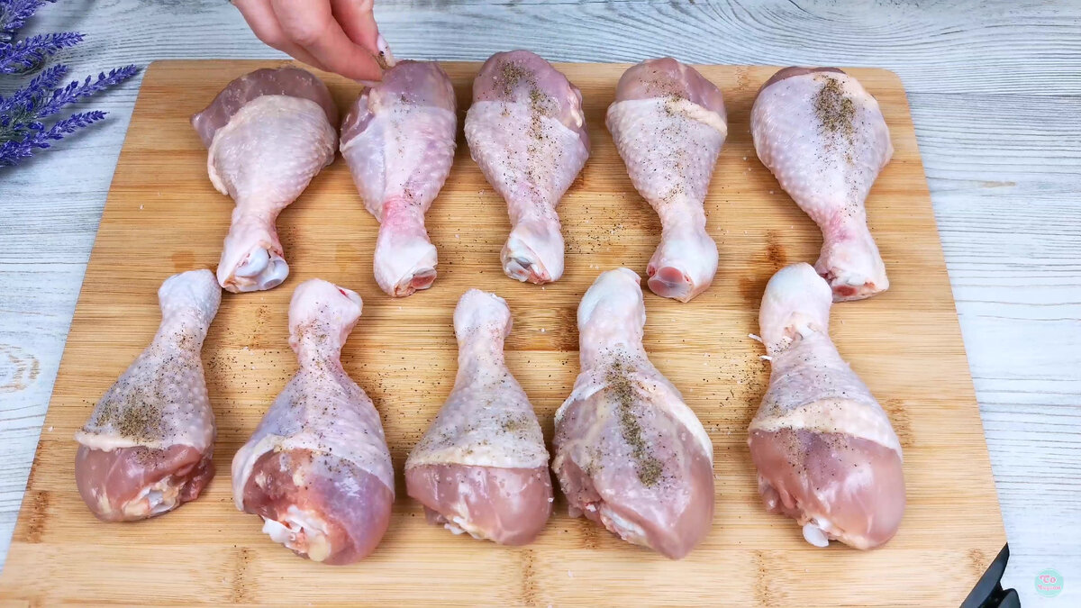 Куриные голени в духовке: рецепт с видео и фото | Меню недели