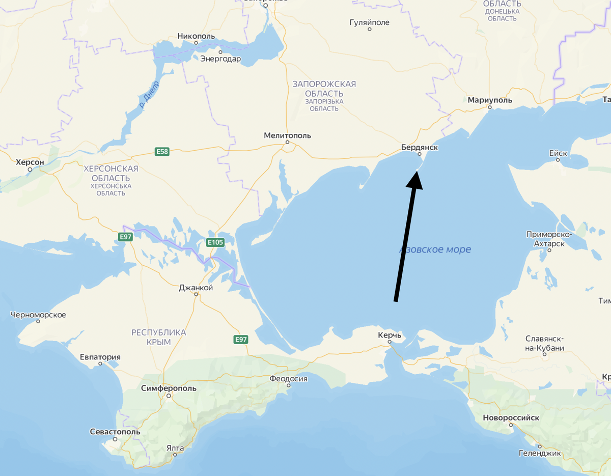 Мариуполь какое море