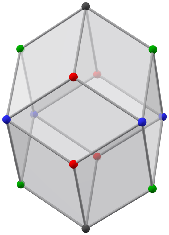 ДОДЕКАЭДР БИЛИНСКОГО. Фото с сайта https://ru.wikipedia.org/wiki/Додекаэдр_Билинского#:~:text=Додекаэдр%20Билинского%20—%20многогранник%20(зоноэдр)%2C,и%20имеет%20другую%20группу%20симметрии