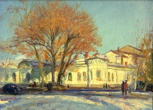 дом купцов Вадьяевых(респуб.детская библиотека) 1957г