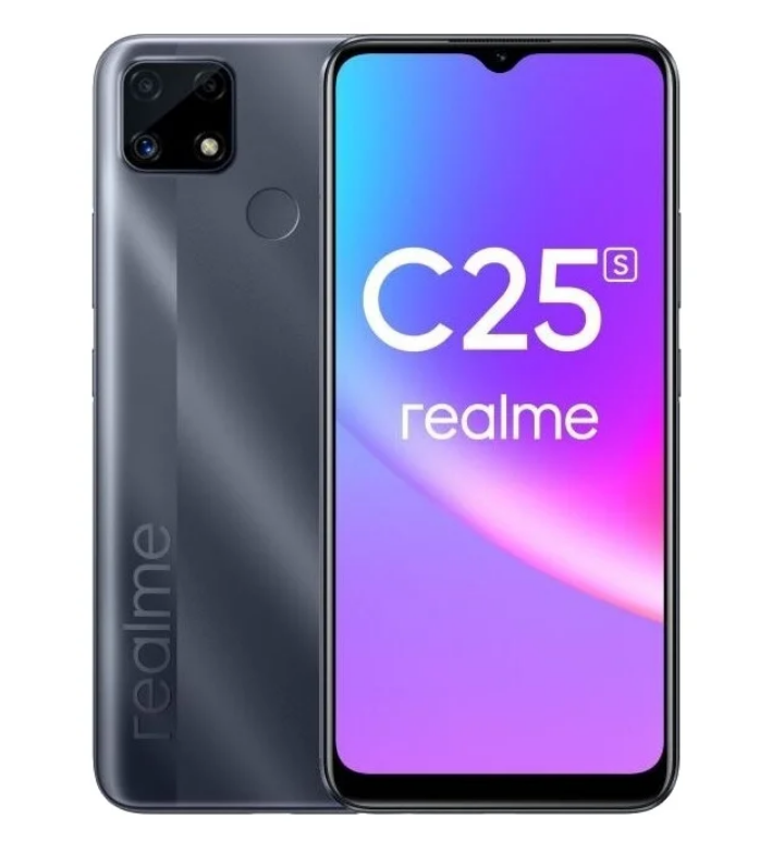Смартфон realme C25S 4/64 ГБ, water gray