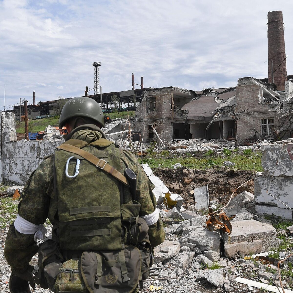 Разминирование " Азовстали"