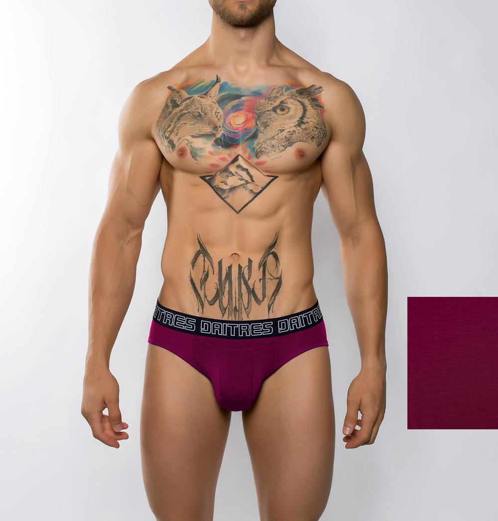 Брифы Daitres в цвете гранат 