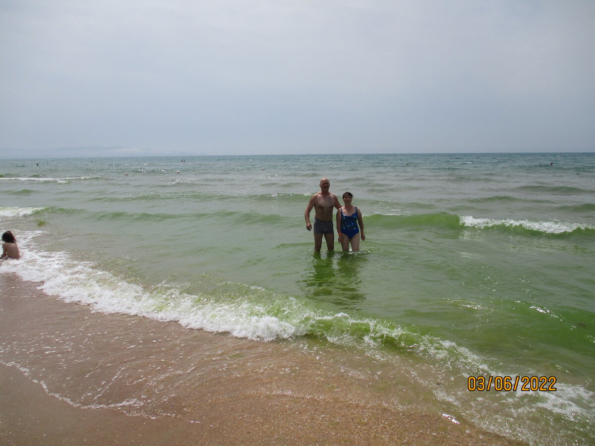 Анапа в июне море