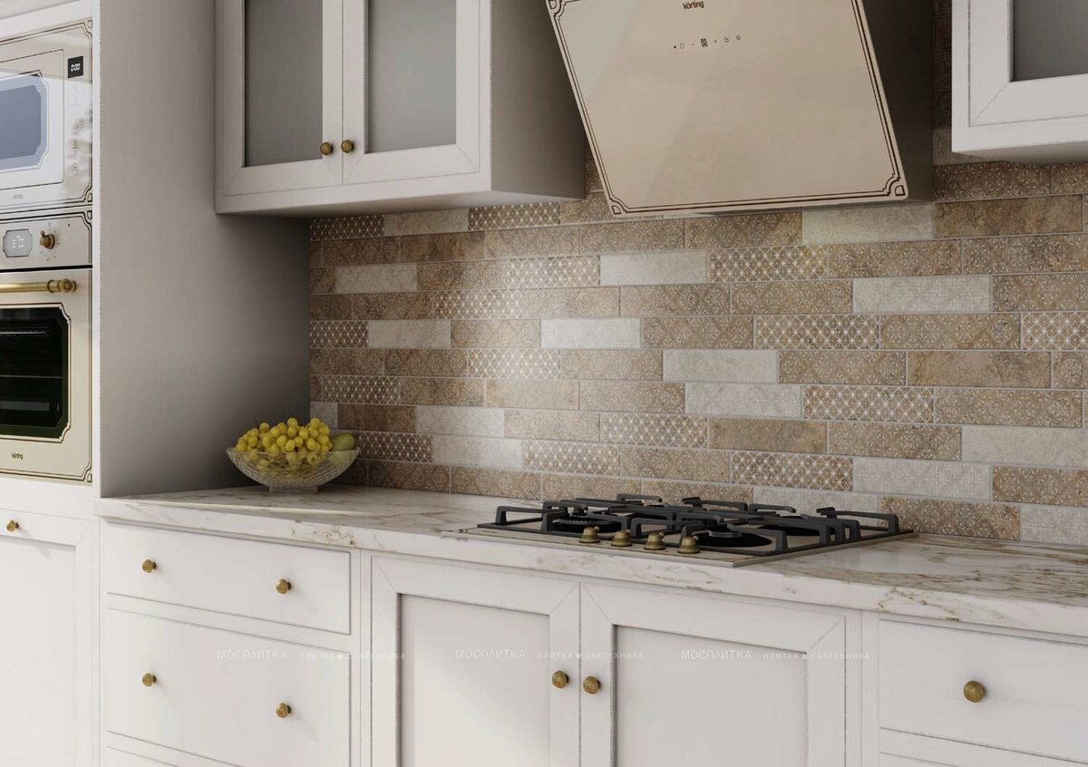 «Кабанчик» Kerama Marazzi из коллекции Брюссель (Россия). Размер 6x28,5 см