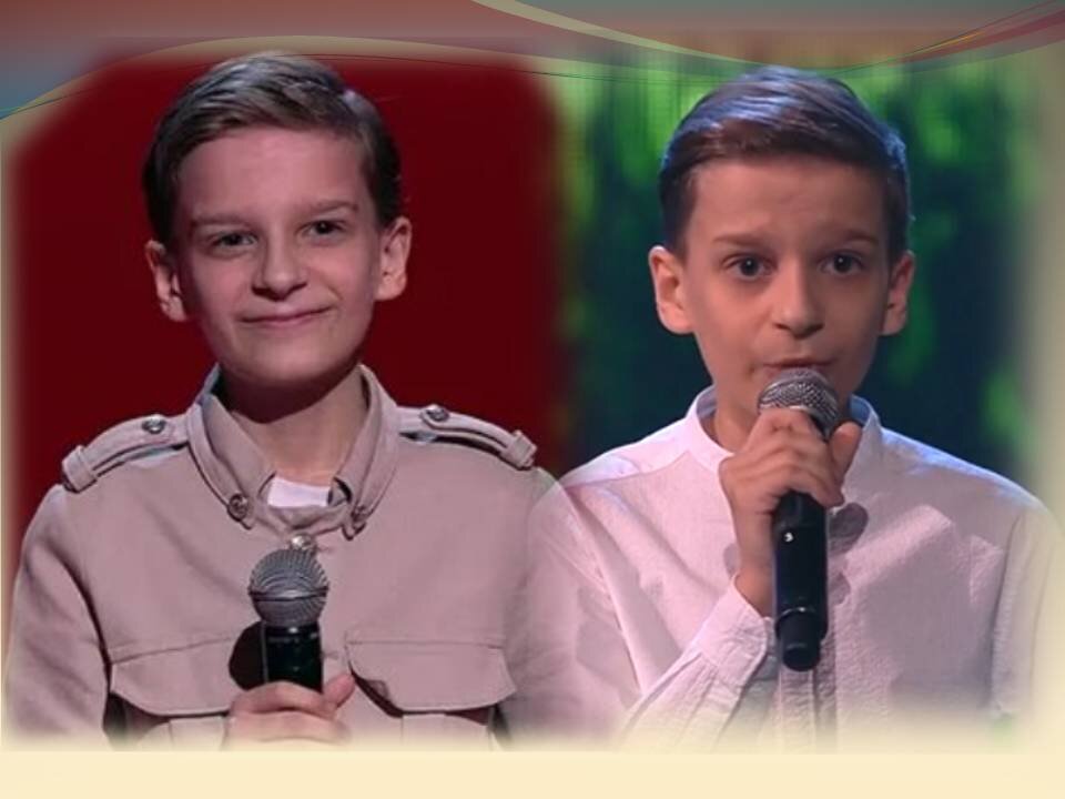 коллаж из  стоп-кадров программы ГОЛОС. ДЕТИ