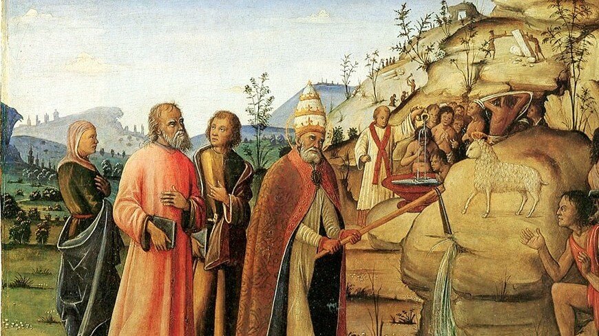 ФОТО : Scene from the Life of st Clemente