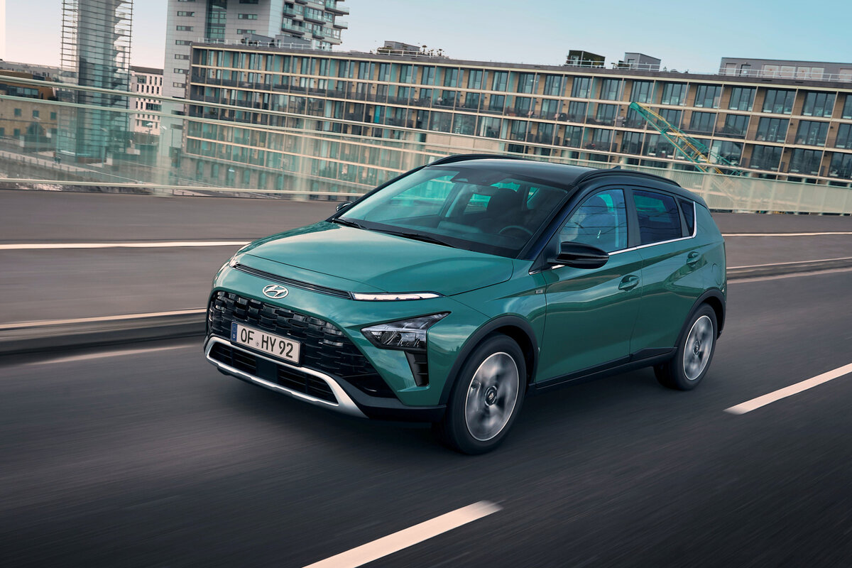 Hyundai Bayon бросается в глаза  