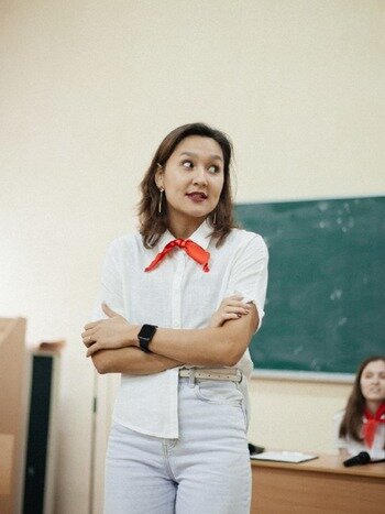 Выпускница ОмГПУ