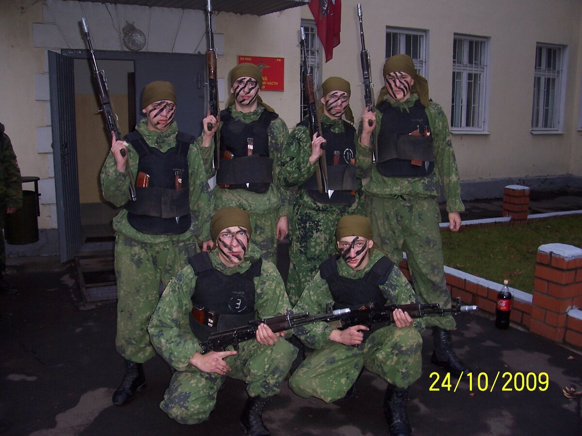 Участники показательного выступления